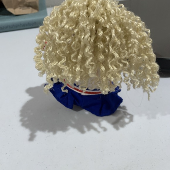 Vtg TY Dear Debbie Teenie Beanie Boppers Collection Cheerleader - Picture 8 of 9